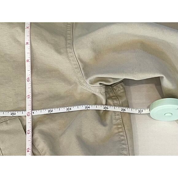 L.L. Bean Vintage Beige Barn Jacket/Chore Coat Wildlife Print Lining Corduroy XL - Picture 10 of 16